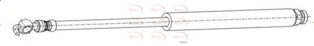 Apec HOS4502 Brake Hose - 1