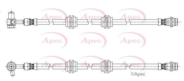 Apec HOS4504 Brake Hose - 1