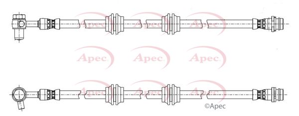 Apec HOS4505 Brake Hose - 1