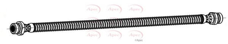 Apec HOS4507 Brake Hose - 1
