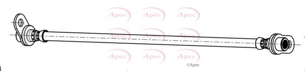 Apec HOS4509 Brake Hose - 1