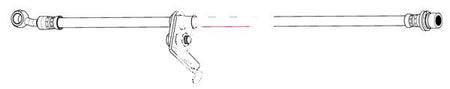 Apec HOS4521 Brake Hose - 1