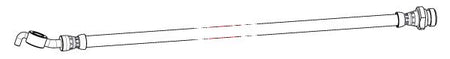Apec HOS4526 Brake Hose - 1