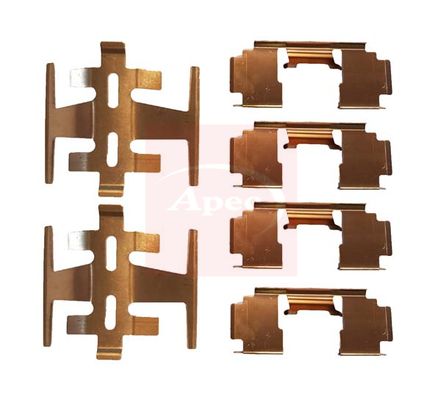 Apec KIT1017 Accessory Kit, disc brake pad - 1