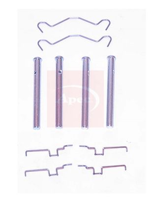 Apec KIT1101 Accessory Kit, disc brake pad - 1
