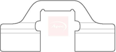 Apec KIT1134 Accessory Kit, disc brake pad - 1
