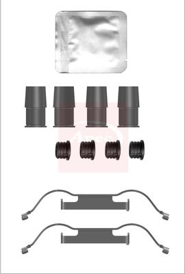 Apec KIT1352 Accessory Kit, disc brake pad - 1