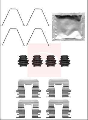 Apec KIT1362 Accessory Kit, disc brake pad - 1