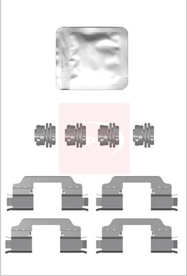Apec KIT1371 Accessory Kit, disc brake pad - 1