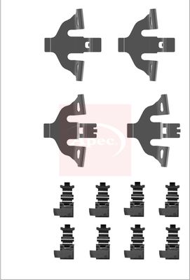 Apec KIT1379 Accessory Kit, disc brake pad - 1
