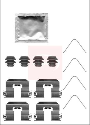 Apec KIT1381 Accessory Kit, disc brake pad - 1