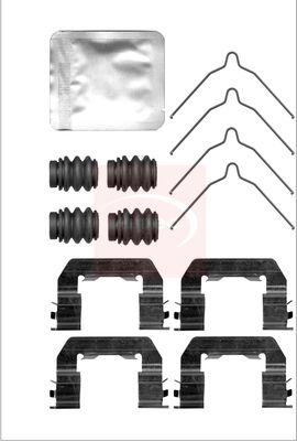 Apec KIT1384 Accessory Kit, disc brake pad - 1