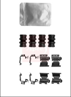 Apec KIT1425 Accessory Kit, disc brake pad - 1