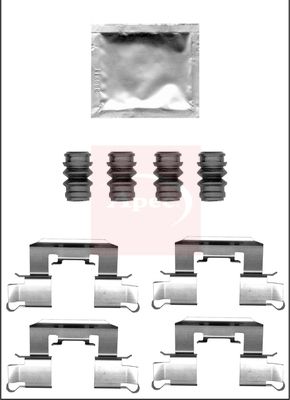 Apec KIT1433 Accessory Kit, disc brake pad - 1