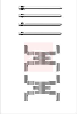 Apec KIT1444 Accessory Kit, disc brake pad - 1