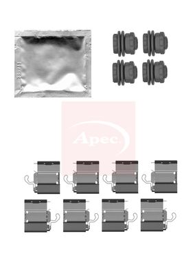 Apec KIT1465 Accessory Kit, disc brake pad - 1