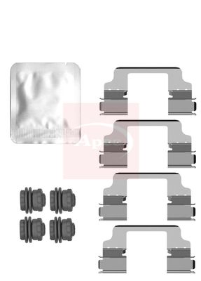 Apec KIT1543 Accessory Kit, disc brake pad - 1