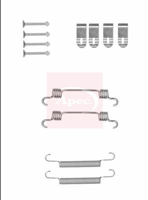 Apec KIT2134 Accessory Kit, parking brake shoes - 1