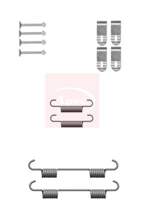 Apec KIT2140 Accessory Kit, parking brake shoes - 1