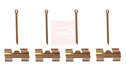 Apec KIT427 Accessory Kit, disc brake pad - 1