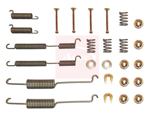 Apec KIT857 Accessory Kit, brake shoes - 1