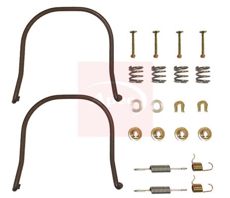 Apec KIT872 Accessory Kit, brake shoes - 1