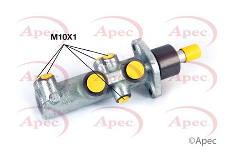 Apec MCY374 Brake Master Cylinder - 1