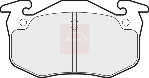Apec PAD1005 Brake Pad Set, disc brake - 1