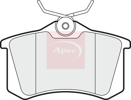 Apec PAD1020 Brake Pad Set, disc brake - 1