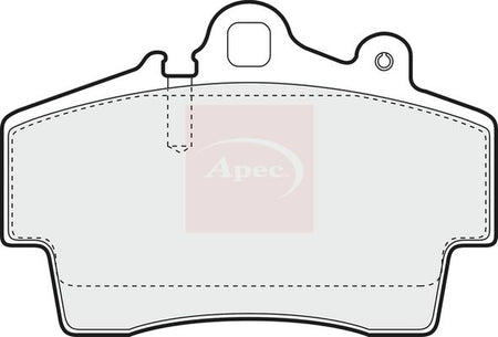 Apec PAD1068 Brake Pad Set, disc brake - 1