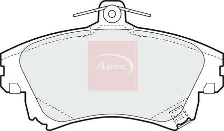 Apec PAD1084 Brake Pad Set, disc brake - 1