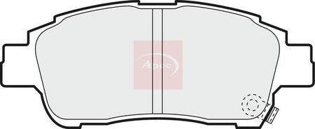 Apec PAD1092 Brake Pad Set, disc brake - 1