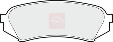 Apec PAD1099 Brake Pad Set, disc brake - 1