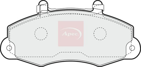 Apec PAD1105 Brake Pad Set, disc brake - 1