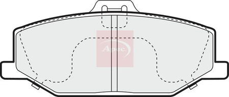 Apec PAD1123 Brake Pad Set, disc brake - 1