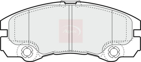 Apec PAD1135 Brake Pad Set, disc brake - 1