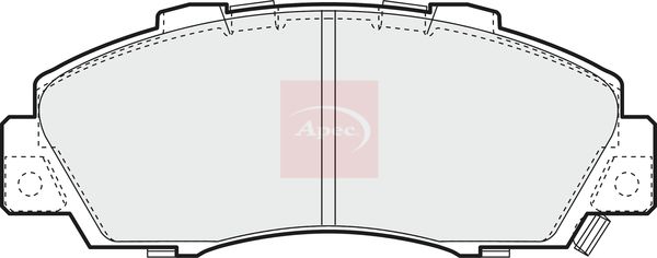 Apec PAD1136 Brake Pad Set, disc brake - 1