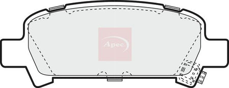 Apec PAD1143 Brake Pad Set, disc brake - 1