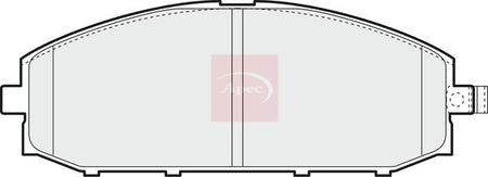 Apec PAD1151 Brake Pad Set, disc brake - 1