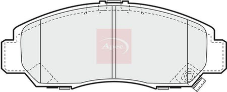 Apec PAD1187 Brake Pad Set, disc brake - 1