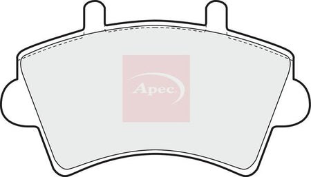 Apec PAD1204 Brake Pad Set, disc brake - 1