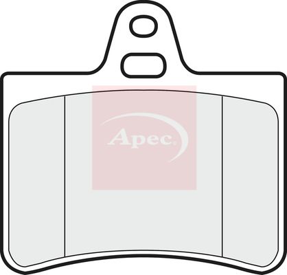 Apec PAD1233 Brake Pad Set, disc brake - 1