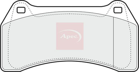 Apec PAD1246 Brake Pad Set, disc brake - 1