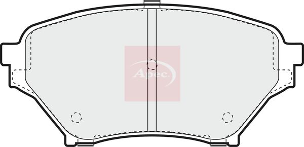 Apec PAD1247 Brake Pad Set, disc brake - 1