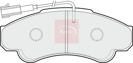 Apec PAD1251 Brake Pad Set, disc brake - 1