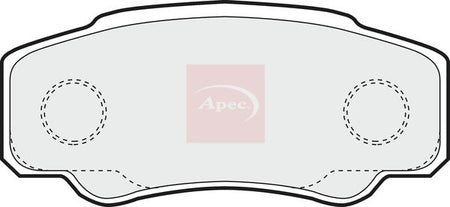 Apec PAD1261 Brake Pad Set, disc brake - 1