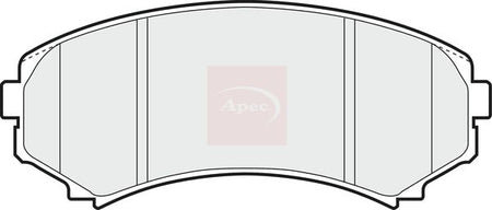 Apec PAD1268 Brake Pad Set, disc brake - 1