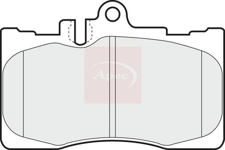 Apec PAD1273 Brake Pad Set, disc brake - 1