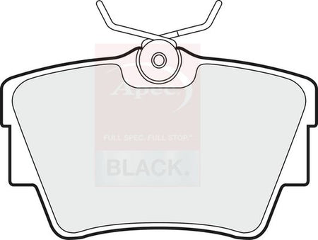 Apec PAD1279B Brake Pad Set, disc brake - 1
