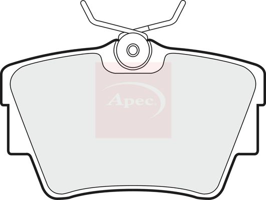 Apec PAD1279 Brake Pad Set, disc brake - 1